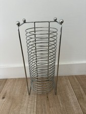 Chrome CD Rack Tower Stand
