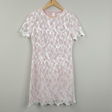 Reiss Dress Womens UK 10 Pink