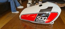 SUPERB Original UK YAMAHA XT500 C 1976 PETROL GAS TANK Steel XT 500C XT500C
