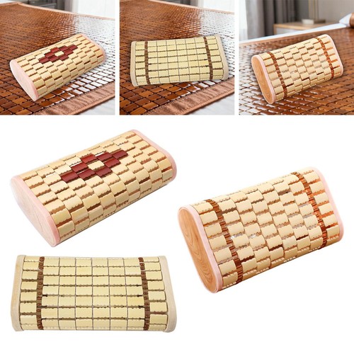 Bamboo headrest pillow sauna - headrest,
