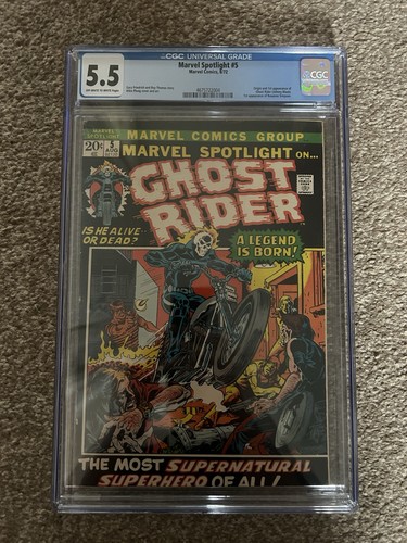 Marvel spotlight cgc - 5, off