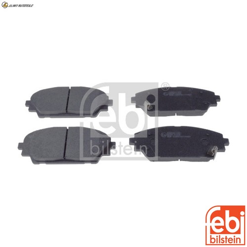 Brake pad set disc - set,