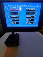 Retro Atari Joystick Console Computer Games