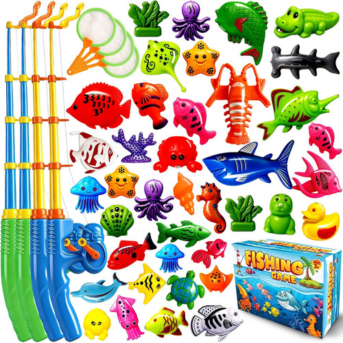 Magnetic fishing toys game set - fishing,