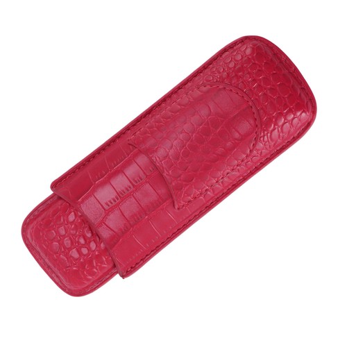 Cigar case holder soft leather - soft,