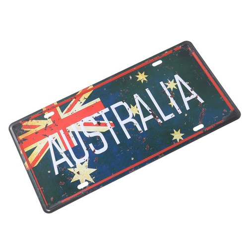 Vintage iron sign painting - iron,