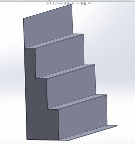 Custom tier stepped display - stepped,