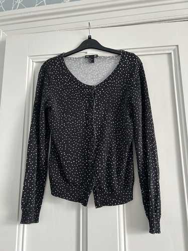 Polka dot spotted cardigan - polka,