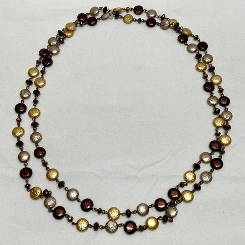 Vintage double strand neclace - strand,