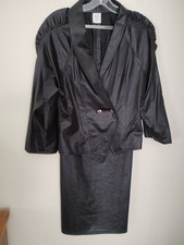 Vintage Ruched Sleeve Black