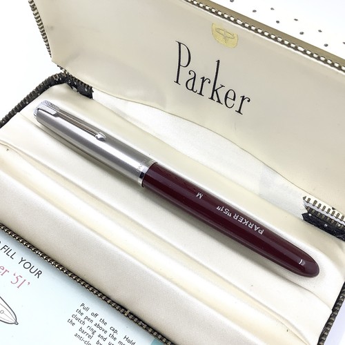 Unused parker burgundy - 51,