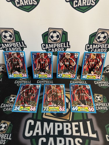 Topps match attax bournemouth - topps,