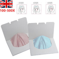 100-500X Face Oil Control Film Absorbent Tissue Makeup Blotting Paper Pad UK