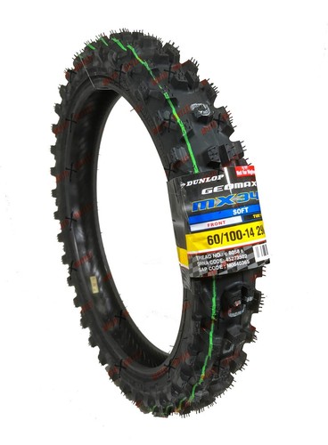 Dunlop mx34 100 tire - mx34, 60/100-14