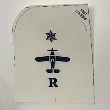  Royal Navy Fleet Air Arm Radio Radar 1 star Cloth patch Badge