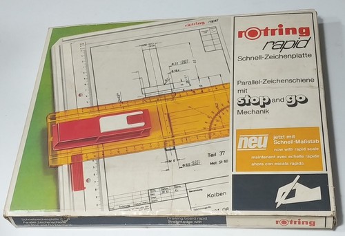 Vintage rotring drawing board - vintage,