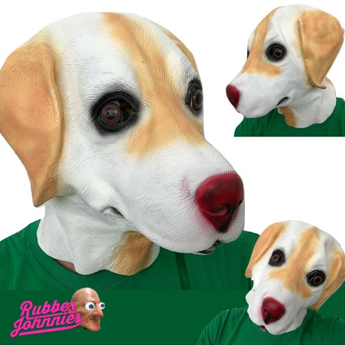 Golden labrador dog mask - labrador, latex