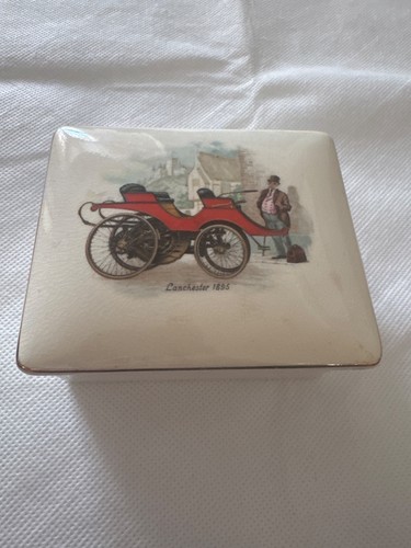 Sandland ware ceramic trinket - ceramic,