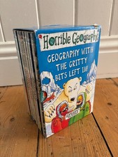 Horrible Geography History Children's Book Set 9 Books, Incomplete 1 Missing