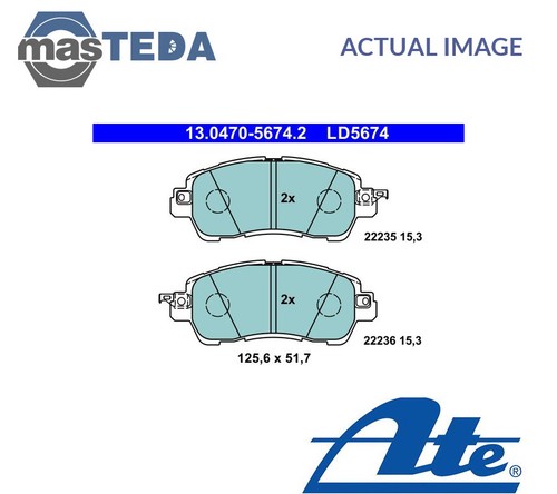 130470 56742 brake pads set - 130470-56742,