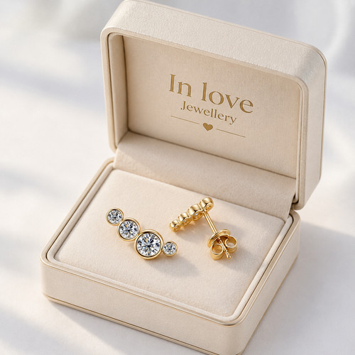 9ct gold luxury climber - 9ct,