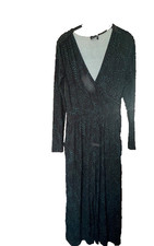 Editor's cut, Black and green Abstract print jumpsuit, Size 10