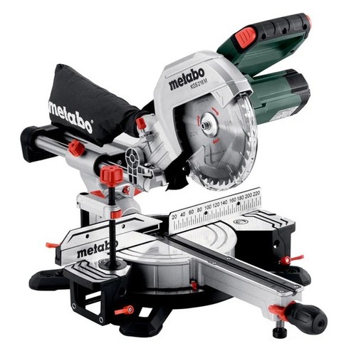 Metabo 216mm sliding mitre saw - 216mm,