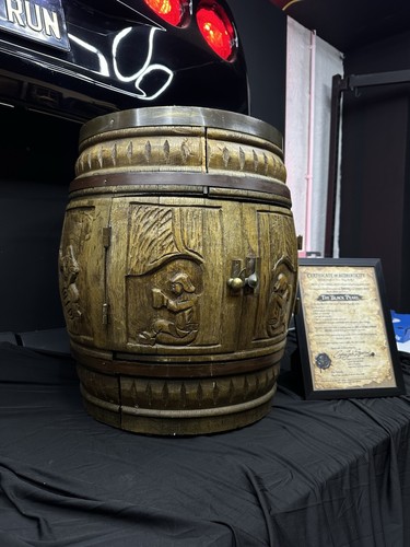 Pirate rum barrel - rum,