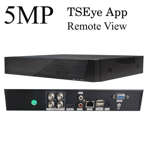 Cctv dvr 5mp 4channel - dvr, video