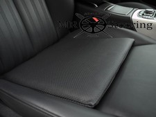 Black perforated real leather - perforated,