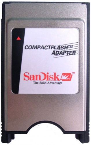 Pcmcia adapter sandisk - pcmcia,