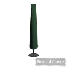 parasol Large Waterproof Garden Parasol/Umbrella Green Cover Furniture Patio Uk