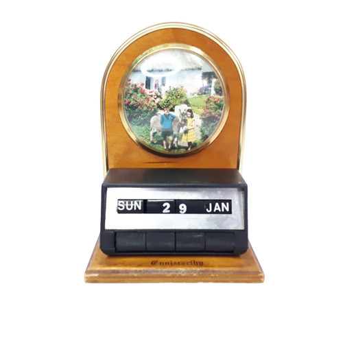 Vintage wooden perpetual - perpetual, desk