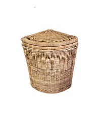 Vintage large wicker laundry - vintage,