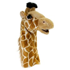 Giraffe puppet Giraffes hand