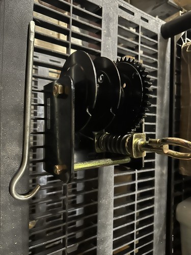 Heavy duty hand winch 2000lb - duty,