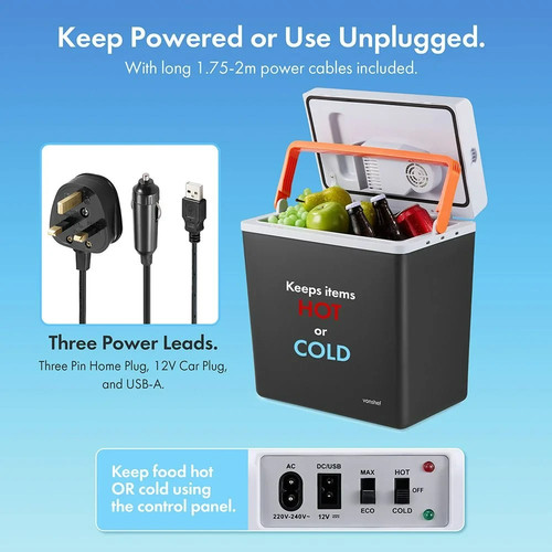 20l portable electric cool box - 20l,