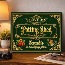 Personalised Potting Shed