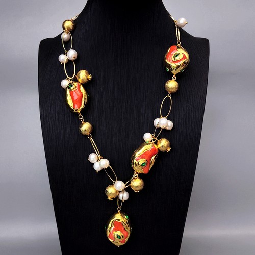 Orange coral cultured white - coral,