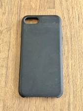 Black Silicon iPhone Case - Compatible  iPhone 7 / 8 / SE (2020 & 2022)