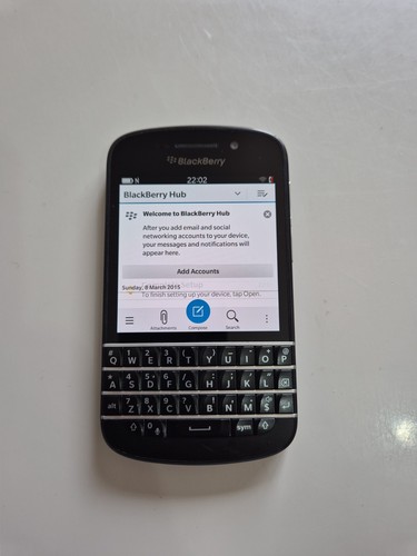 Blackberry q10 working but - working,