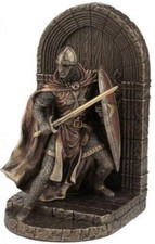 Knight Bookend Bronze 19.5cm