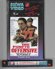 Silwa Video  Richard Burton   DIE FÜNFTE OFFENSIVE    Video 2000 Rarität