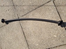 Antique Bronze Affect Corner Shower Curtain Pole Extendable