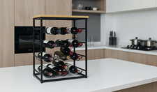 Wine Rack Free Standing Wooden