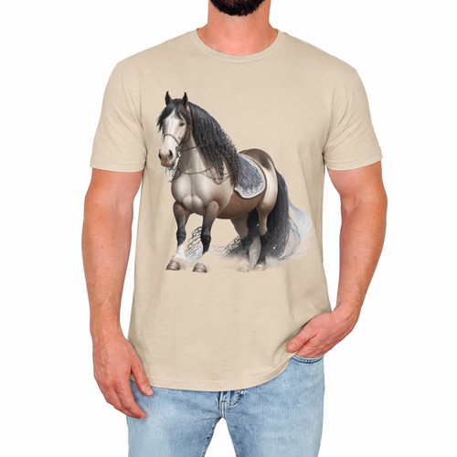 Gypsy cob horse mens shirt - gypsy,