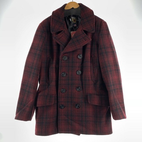 Schott 7427 pea - coat, plaid