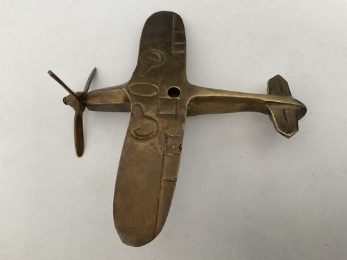 Brass ww2 inch spitfire desk - brass, 5