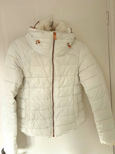 Zara women white hooded - women’s,
