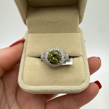 925 Sterling Silver Green